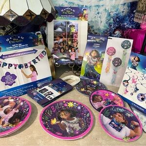 Disney Encanto Party Supplies - Purple and Pink